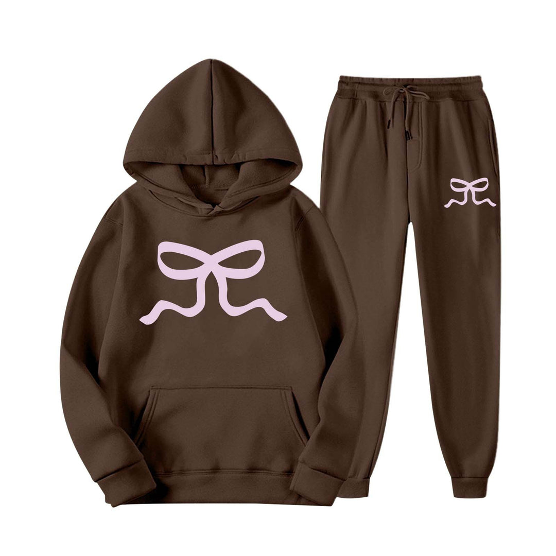 Kvinnors avslappnad hoodie och joggingbyxor set Mirla-Eva Jonsson