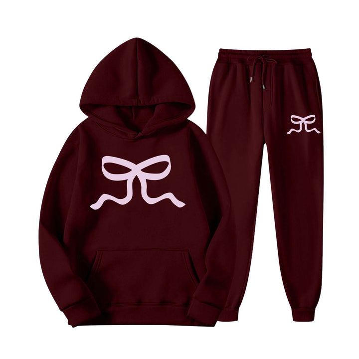 Kvinnors avslappnad hoodie och joggingbyxor set Mirla-Eva Jonsson