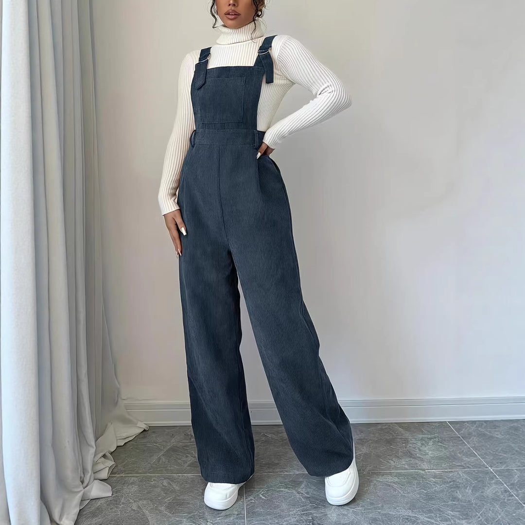 Kvinnors avslappnad klippad kordonedress Mirla-Eva Jonsson