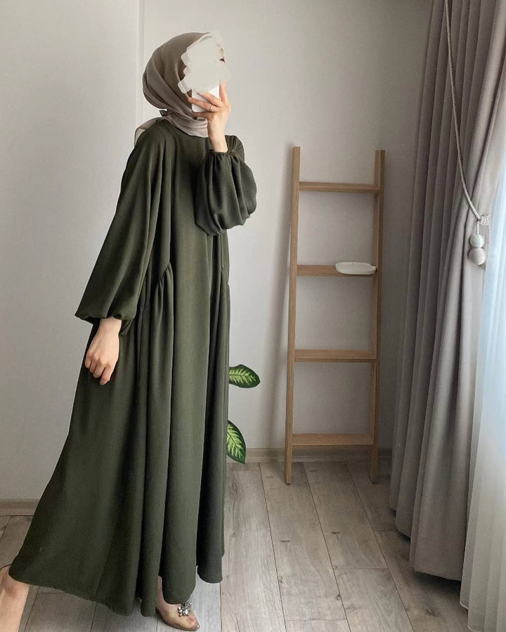 Kvinnors avslappnad maxi klänning Mirla-Eva Jonsson