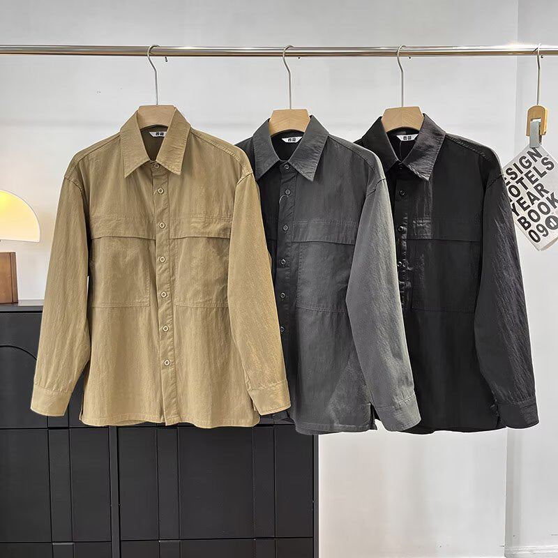 Kvinnors avslappnad overshirt med praktiska bröstfickor Mirla-Eva Jonsson