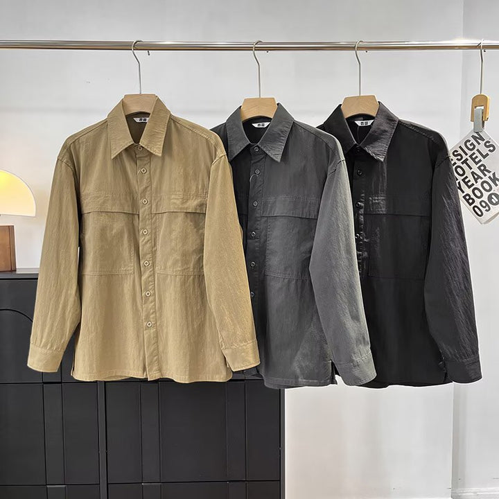 Kvinnors avslappnad overshirt med praktiska bröstfickor Mirla-Eva Jonsson