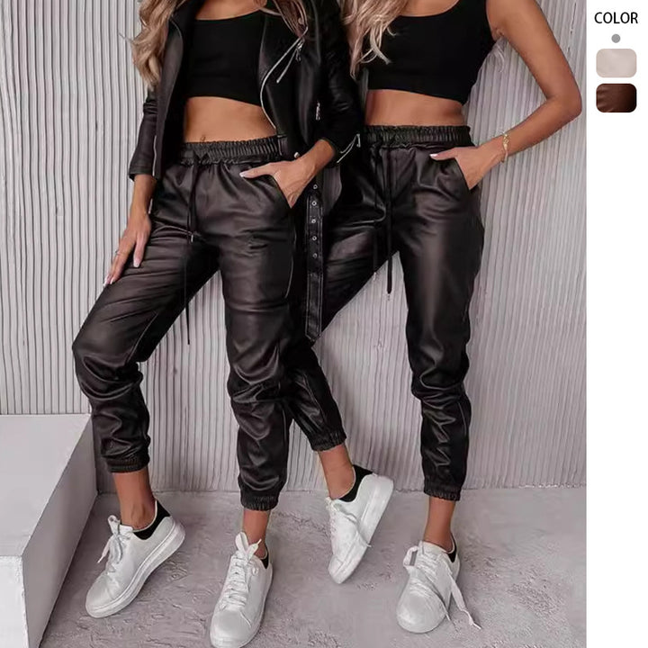 Kvinnors avslappnad oversized skjorta med joggingset Mirla-Eva Jonsson
