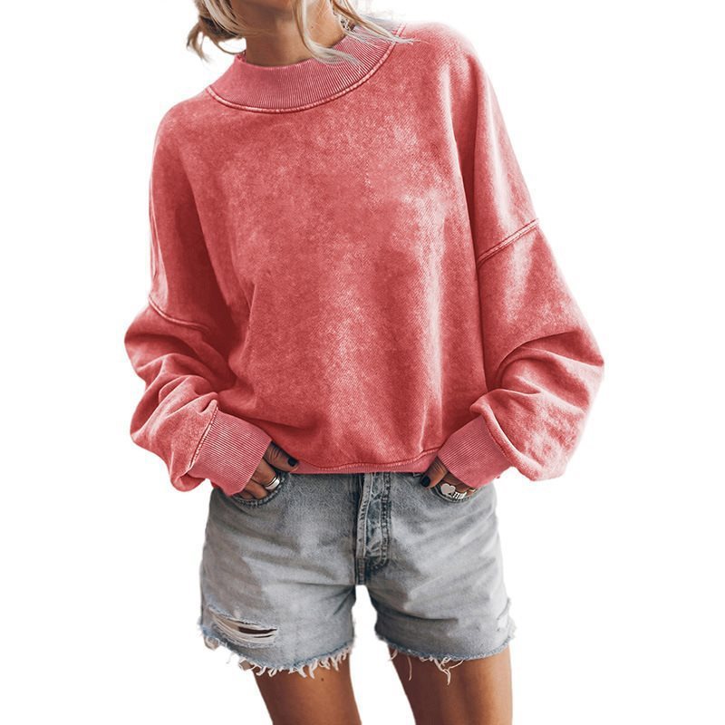 Kvinnors avslappnad oversized tröja med texturerat material Mirla-Eva Jonsson
