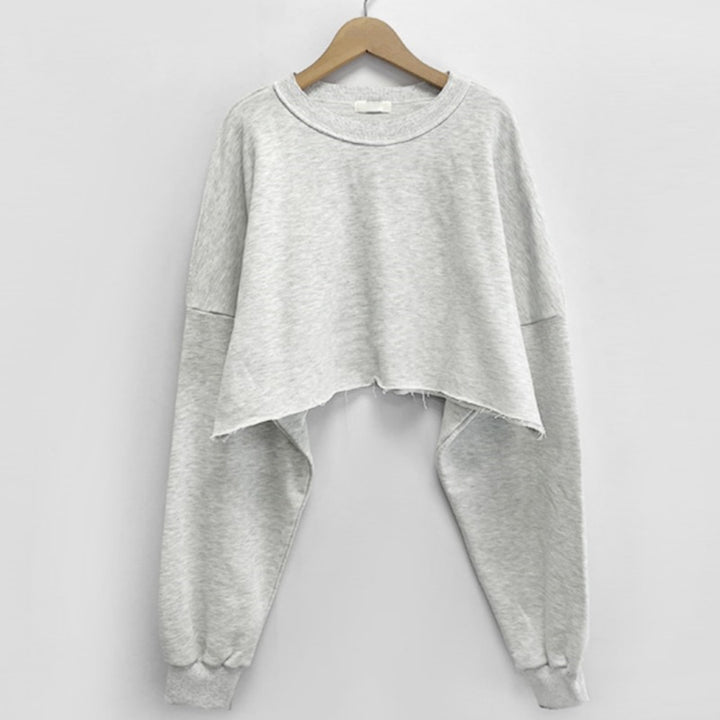 Kvinnors avslappnad oversized tröja med voluminösa ärmar Mirla-Eva Jonsson