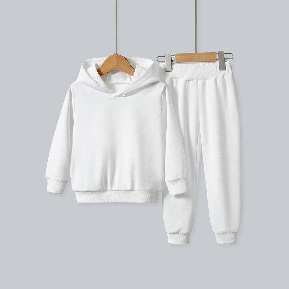 Kvinnors avslappnad passform hoodie och joggingbyxor set Mirla-Eva Jonsson