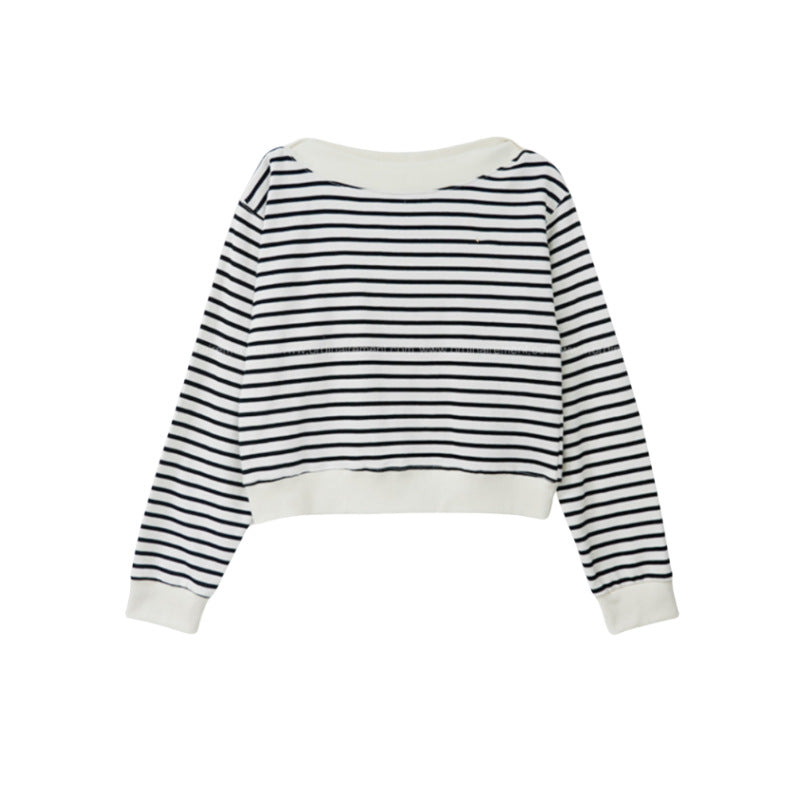 Kvinnors avslappnad randig sweatshirt Mirla-Eva Jonsson