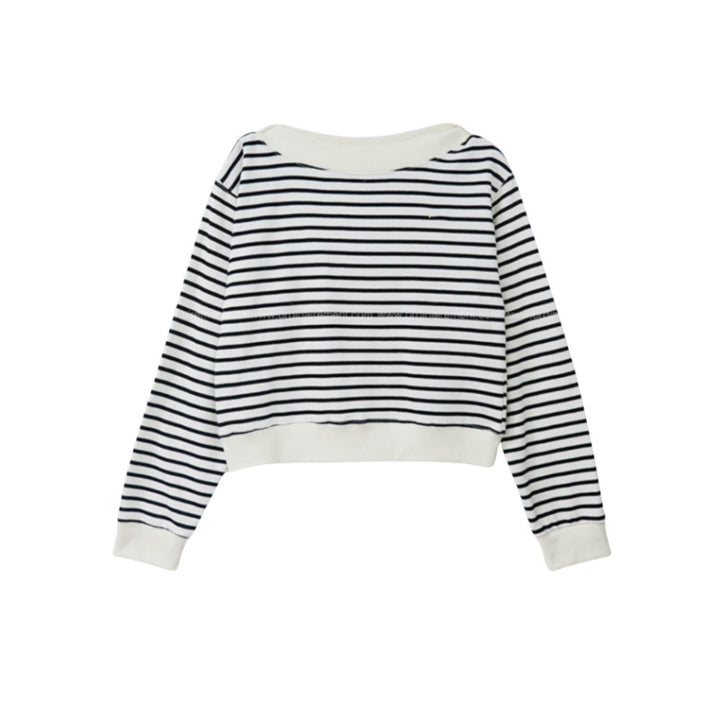 Kvinnors avslappnad randig sweatshirt Mirla-Eva Jonsson