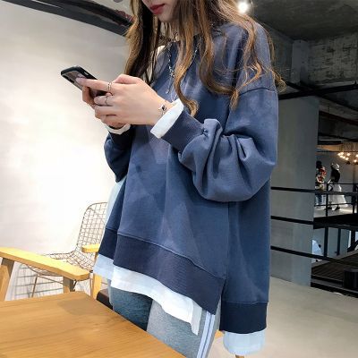 Kvinnors avslappnad sweatshirt med lös passform och moderna detaljer-Eva Jonsson
