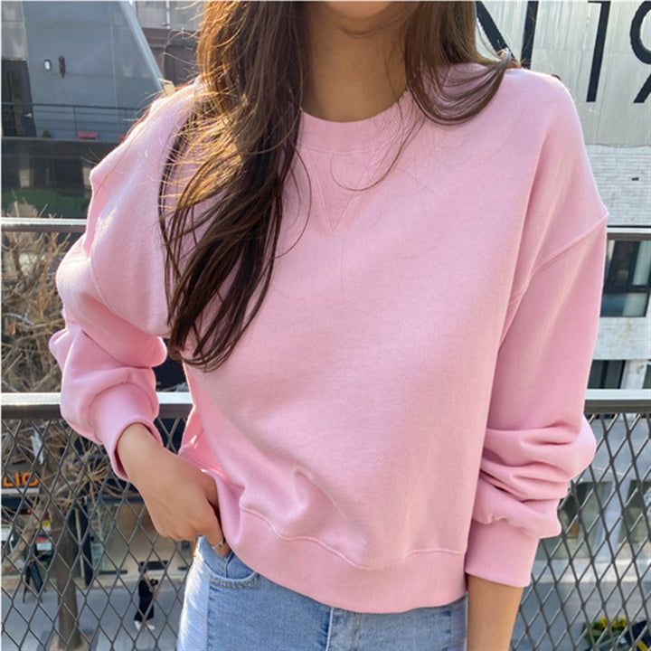Kvinnors avslappnad sweatshirt med voluminösa ärmar Mirla-Eva Jonsson