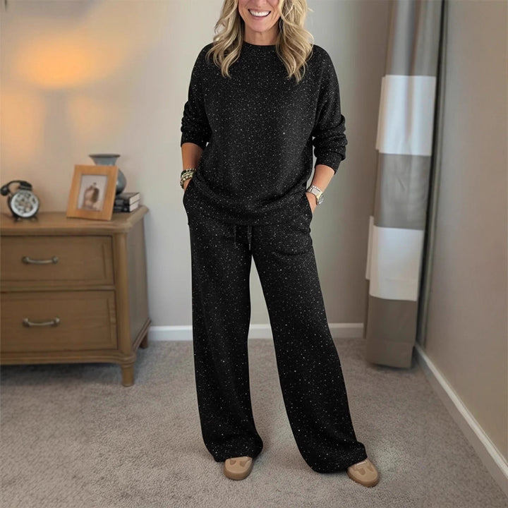 Kvinnors avslappnad sweatshirt och joggingset Mirla-Eva Jonsson