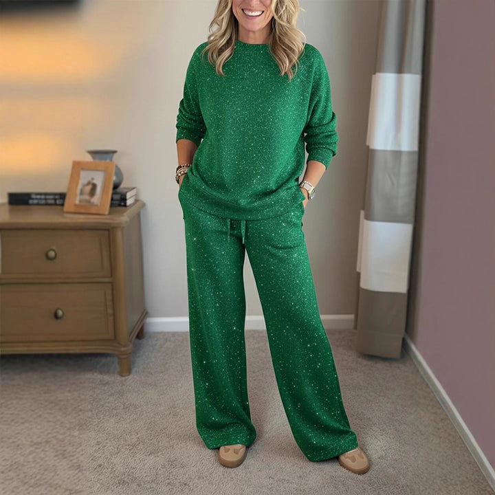 Kvinnors avslappnad sweatshirt och joggingset Mirla-Eva Jonsson