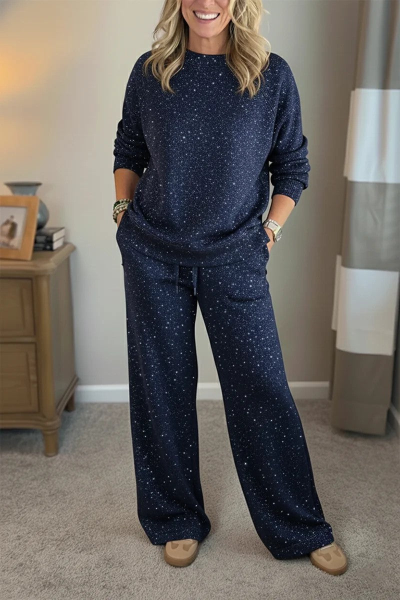Kvinnors avslappnad sweatshirt och joggingset Mirla-Eva Jonsson