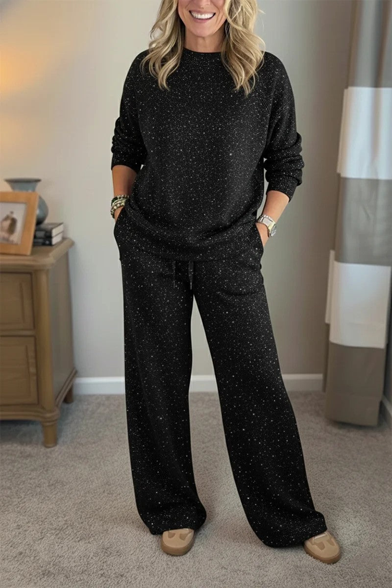 Kvinnors avslappnad sweatshirt och joggingset Mirla-Eva Jonsson