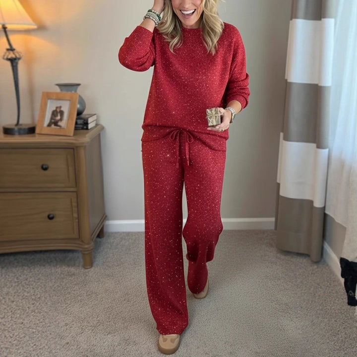 Kvinnors avslappnad sweatshirt och joggingset Mirla-Eva Jonsson