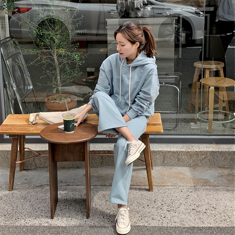 Kvinnors avslappnade hoodie och joggingbyxor set Mirla-Eva Jonsson