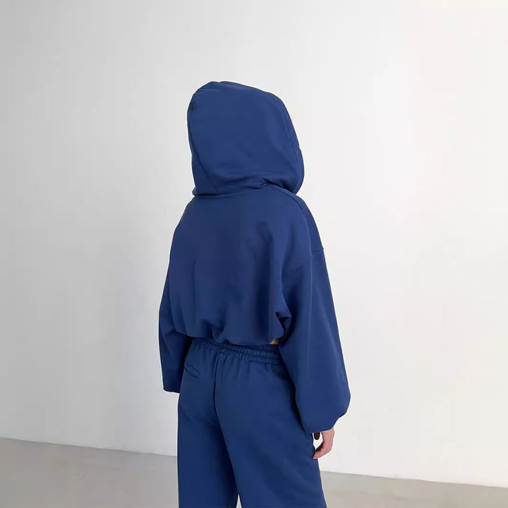 Kvinnors avslappnade hoodie och vida byxor Mirla-Eva Jonsson