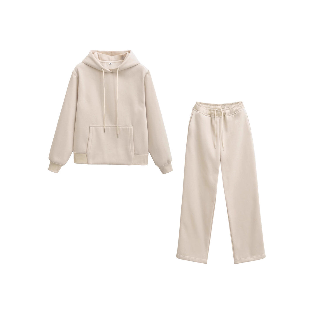 Kvinnors avslappnade hoodie-set med bekväma jogger-byxor Mirla-Eva Jonsson