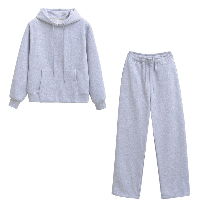 Kvinnors avslappnade hoodie-set med bekväma jogger-byxor Mirla-Eva Jonsson