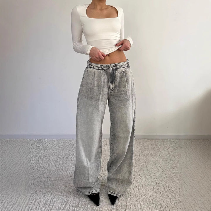 Kvinnors avslappnade jeans med lös passform Mirla-Eva Jonsson