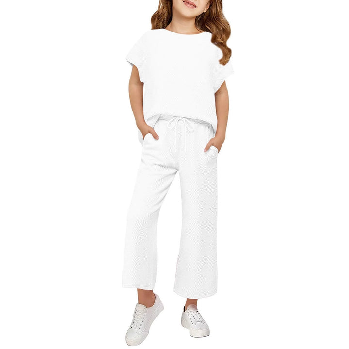 Kvinnors avslappnade pyjamas set med lös topp och avslappnade byxor-Eva Jonsson