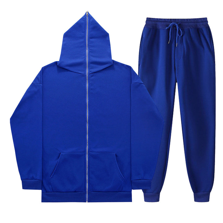 Kvinnors avslappnade set med avslappnad zip hoodie och bekväma joggingbyxor Mirla-Eva Jonsson