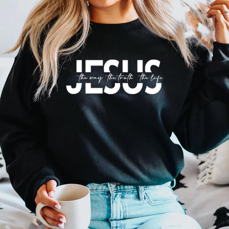 Kvinnors avslappnade sweatshirt med inspirerande citat och hög bärkomfort Mirla-Eva Jonsson