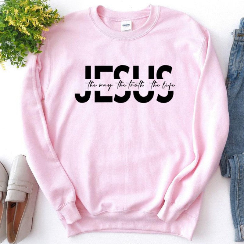 Kvinnors avslappnade sweatshirt med inspirerande citat och hög bärkomfort Mirla-Eva Jonsson