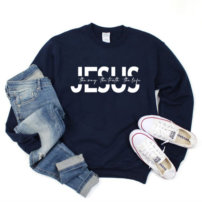 Kvinnors avslappnade sweatshirt med inspirerande citat och hög bärkomfort Mirla-Eva Jonsson
