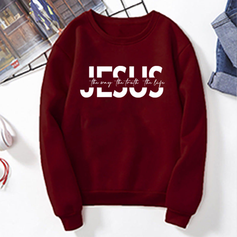 Kvinnors avslappnade sweatshirt med inspirerande citat och hög bärkomfort Mirla-Eva Jonsson