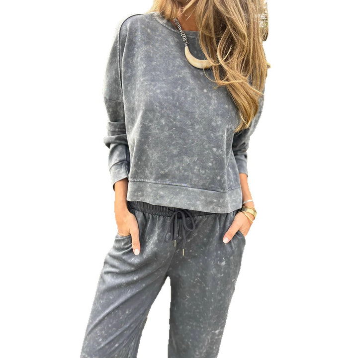 Kvinnors avslappnade sweatshirt och joggingset Mirla-Eva Jonsson
