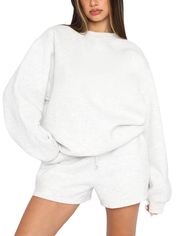 Kvinnors avslappnade tröja och shorts set Mirla-Eva Jonsson