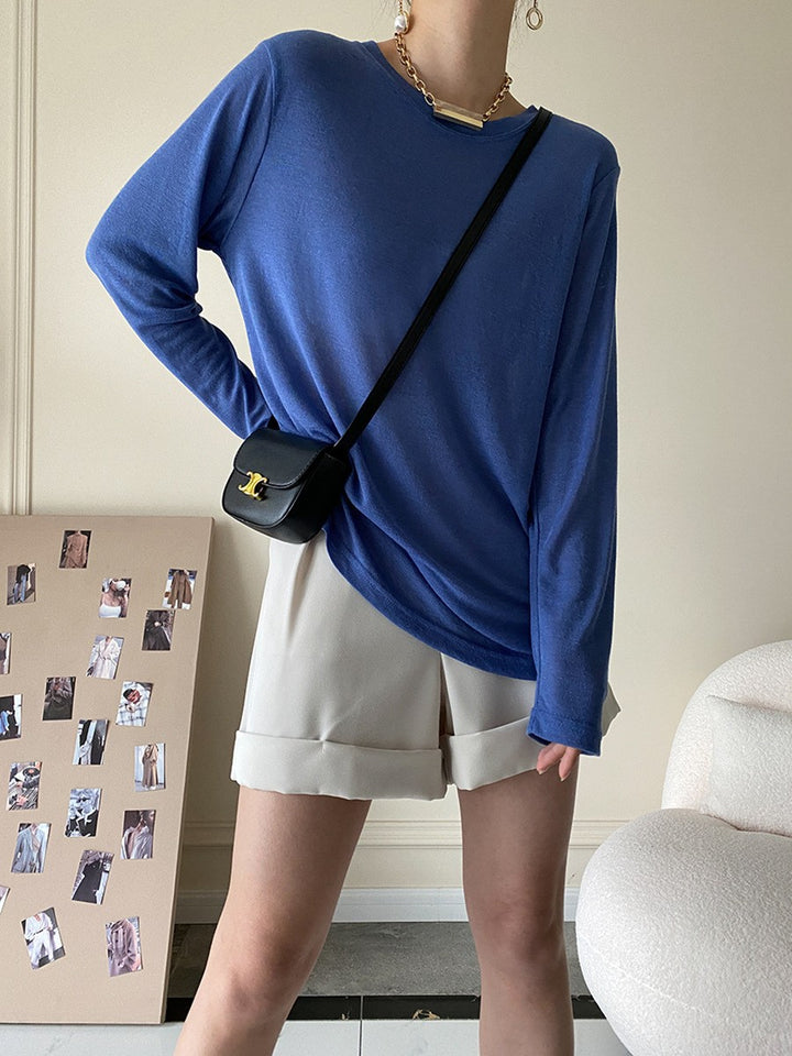 Kvinnors bekväma denimshorts med hög midja Mirla-Eva Jonsson