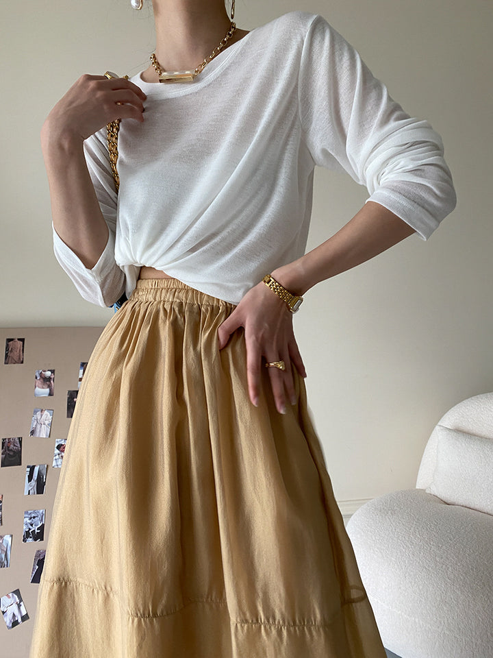 Kvinnors bekväma denimshorts med hög midja Mirla-Eva Jonsson