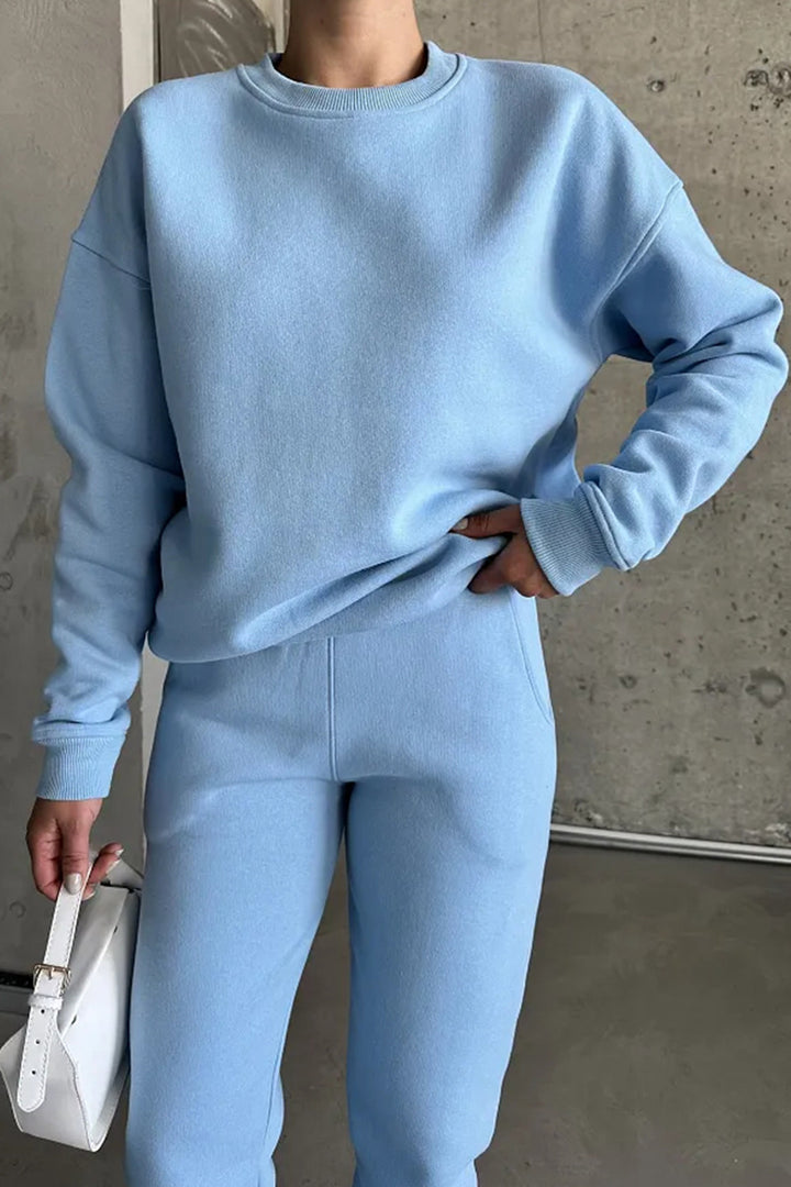 Kvinnors bekväma fleece-träningsdräkt Mirla-Eva Jonsson