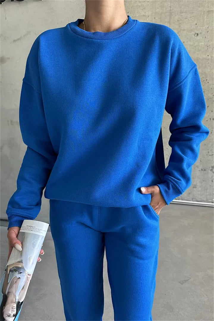 Kvinnors bekväma fleece-träningsdräkt Mirla-Eva Jonsson