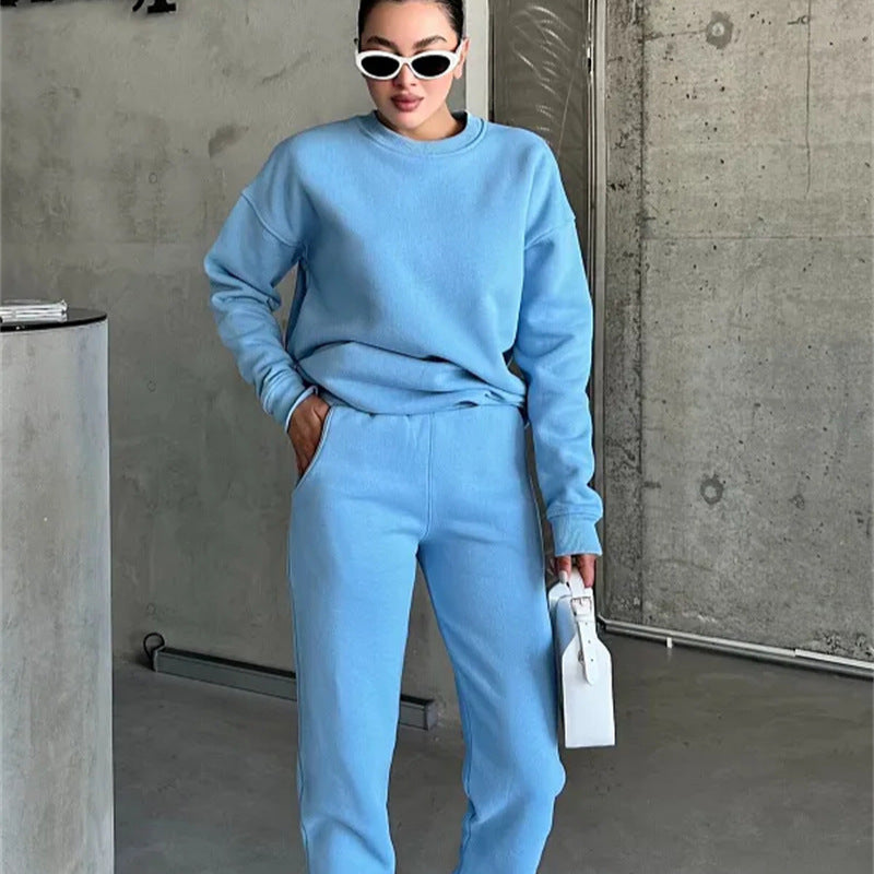 Kvinnors bekväma fleece-träningsdräkt Mirla-Eva Jonsson
