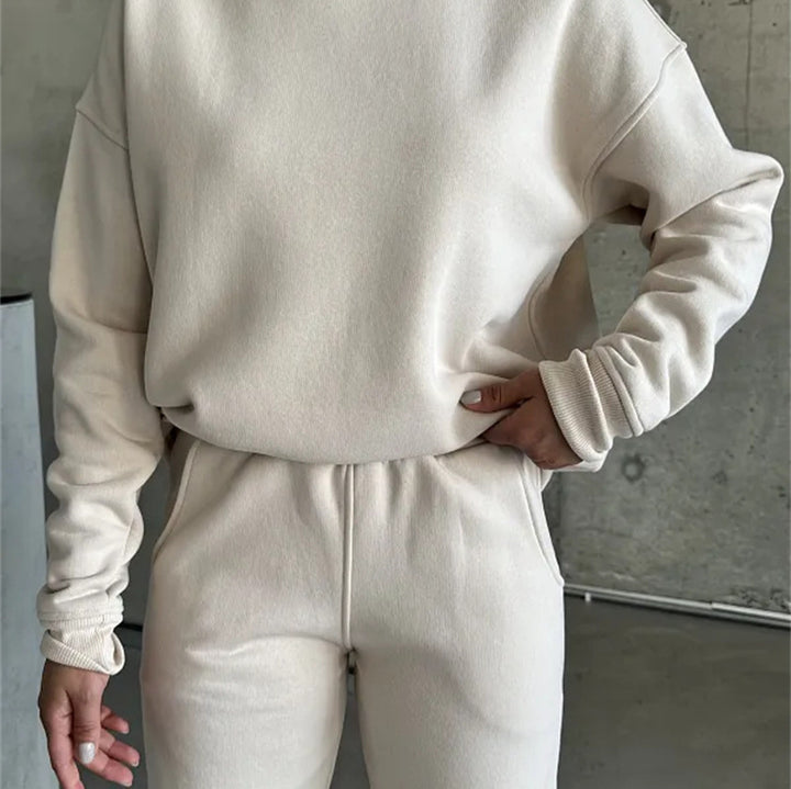 Kvinnors bekväma fleece-träningsdräkt Mirla-Eva Jonsson