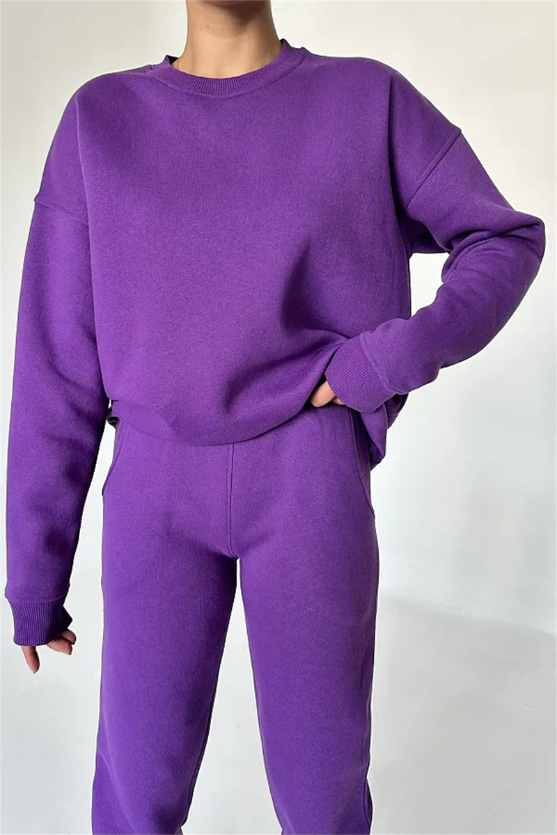Kvinnors bekväma fleece-träningsdräkt Mirla-Eva Jonsson