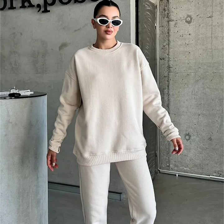 Kvinnors bekväma fleece-träningsdräkt Mirla-Eva Jonsson