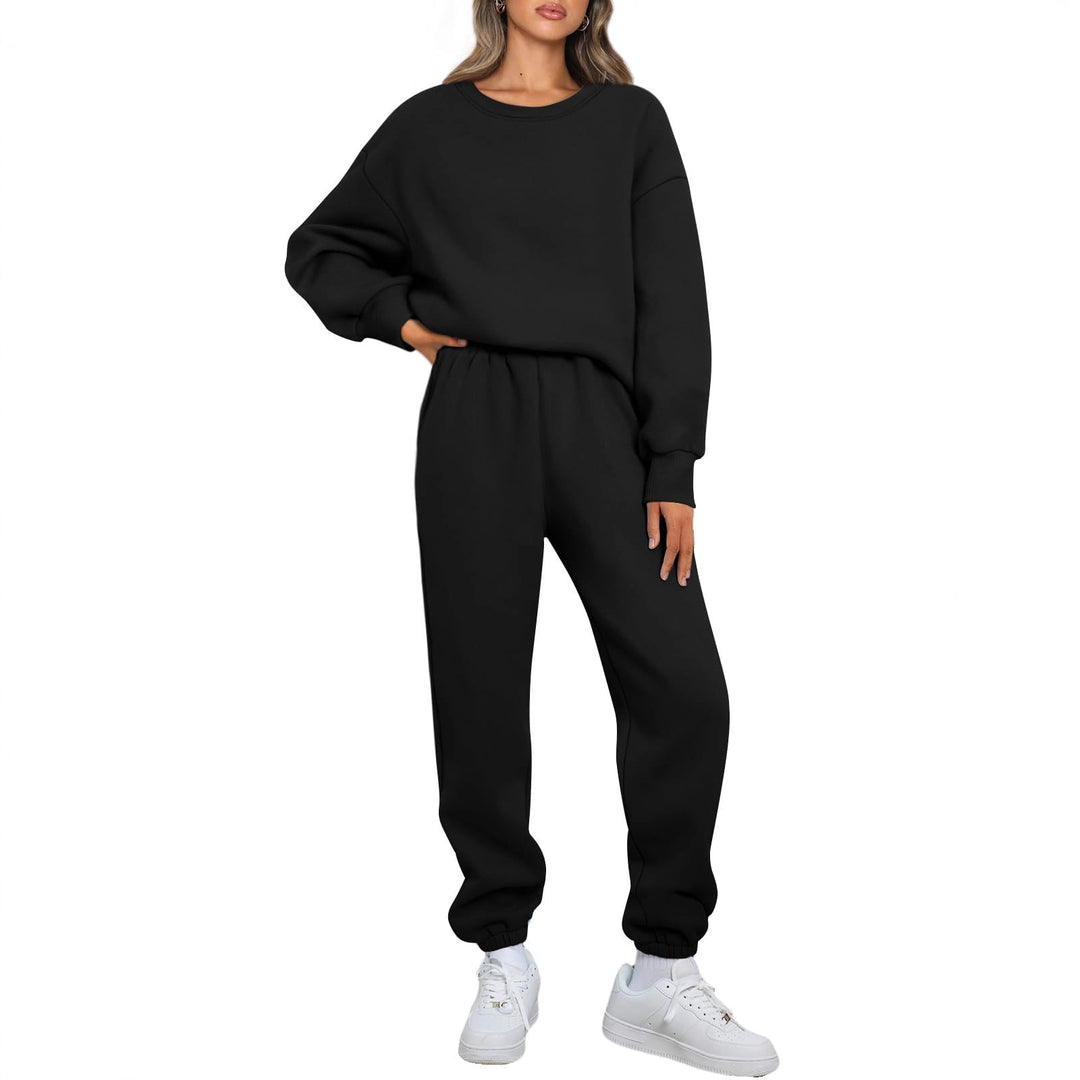 Kvinnors bekväma fritidsdräkt med oversized skärning och elastiskt midjeband Mirla-Eva Jonsson