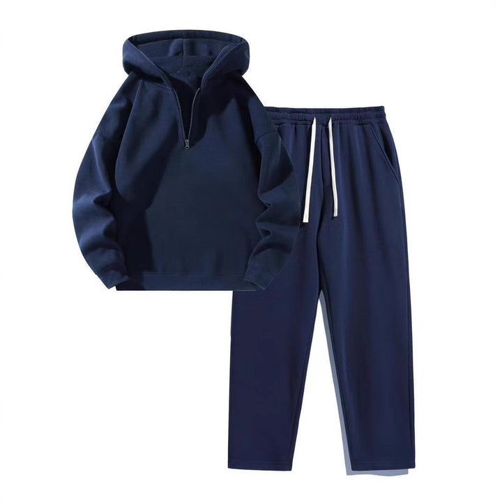 Kvinnors bekväma hoodie jumpsuit med ergonomisk skärning och praktisk ficka Mirla-Eva Jonsson
