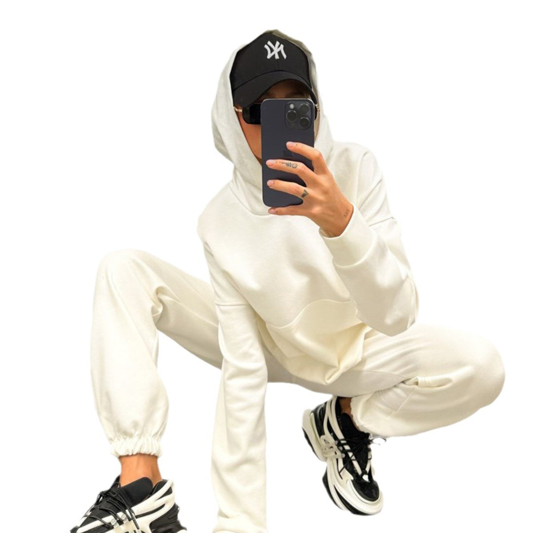 Kvinnors bekväma hoodie och joggingbyxor set Mirla-Eva Jonsson