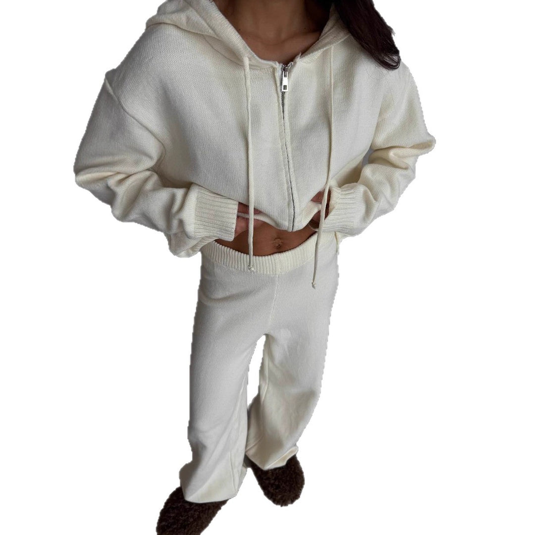 Kvinnors bekväma hoodie och löst passande byxset Mirla-Eva Jonsson