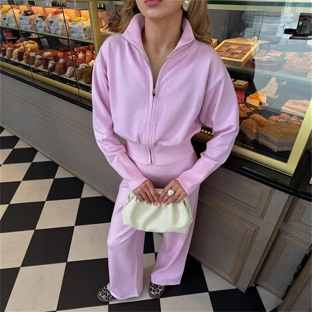 Kvinnors bekväma jumpsuit med vida ben och huva Mirla-Eva Jonsson