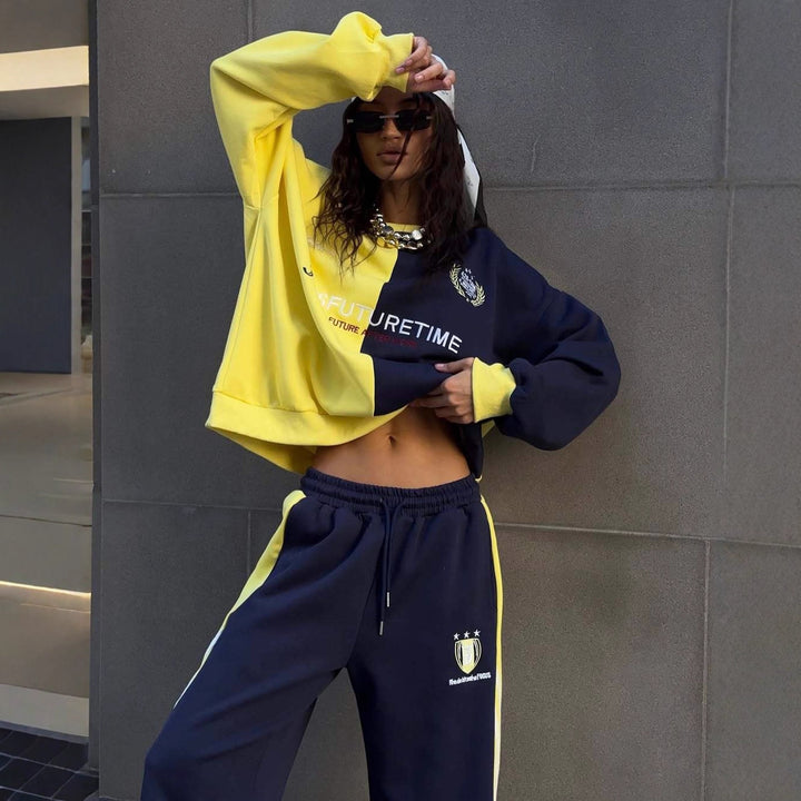 Kvinnors bekväma oversized fritidsdräkt med avslappnad passform och moderna detaljer Mirla-Eva Jonsson