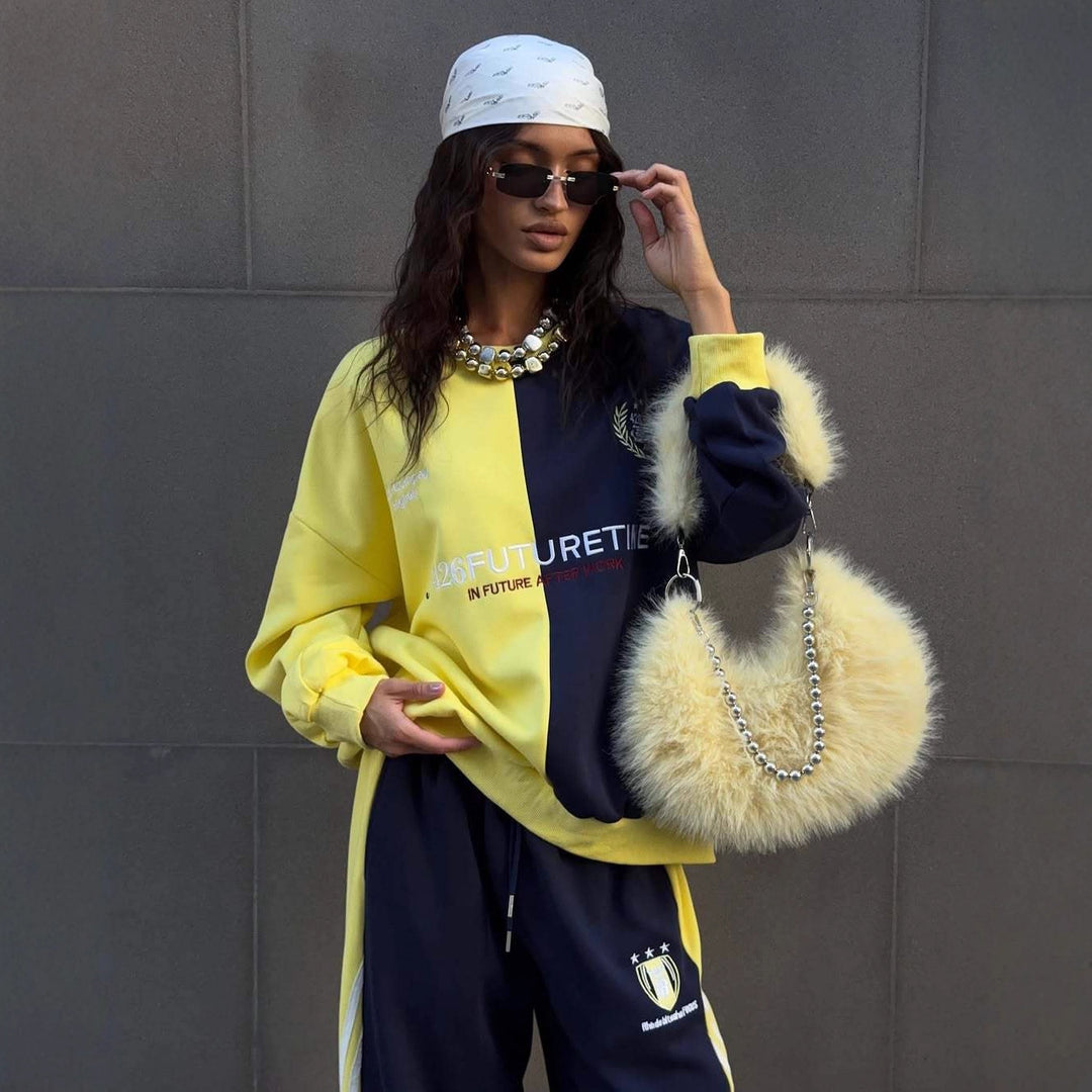 Kvinnors bekväma oversized fritidsdräkt med avslappnad passform och moderna detaljer Mirla-Eva Jonsson