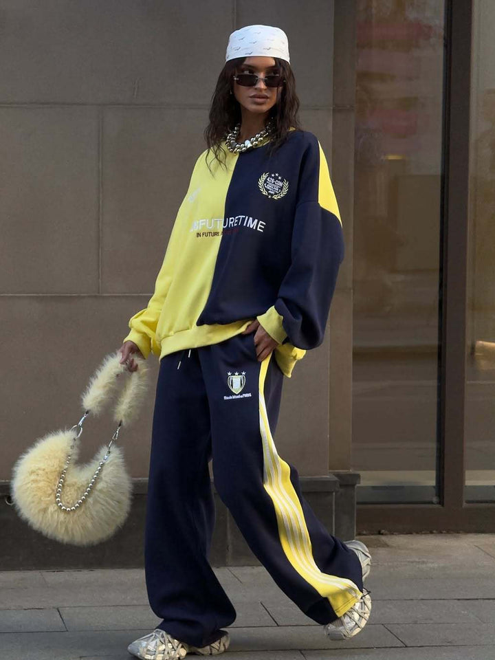 Kvinnors bekväma oversized fritidsdräkt med avslappnad passform och moderna detaljer Mirla-Eva Jonsson