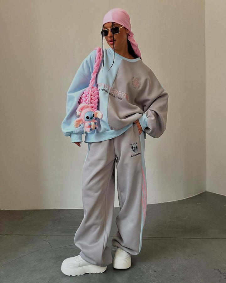 Kvinnors bekväma oversized fritidsdräkt med avslappnad passform och moderna detaljer Mirla-Eva Jonsson
