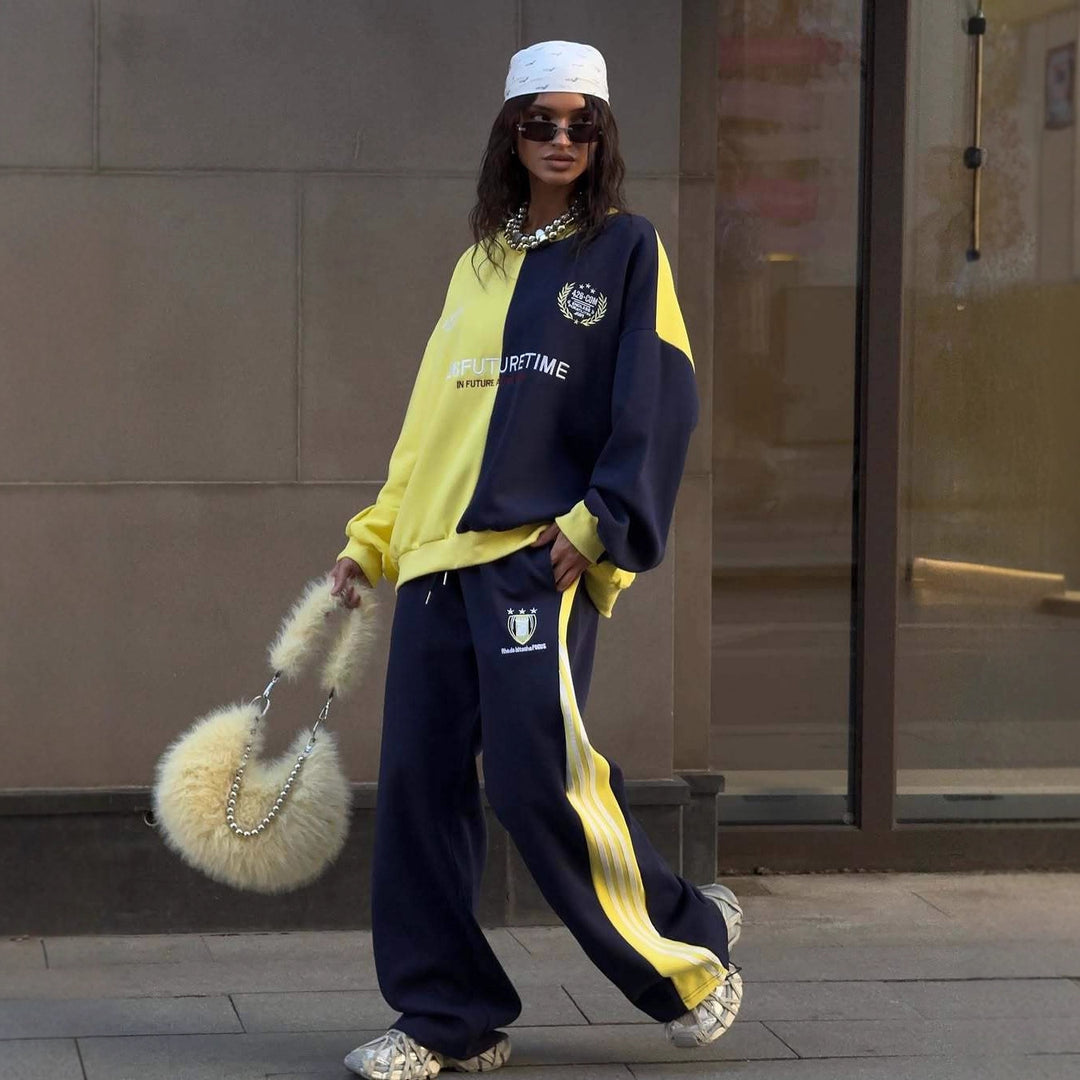 Kvinnors bekväma oversized fritidsdräkt med avslappnad passform och moderna detaljer Mirla-Eva Jonsson